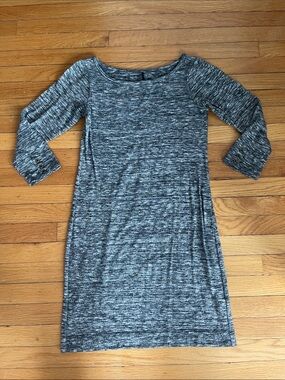 Club Monaco XS Heather Gray Knit Dress